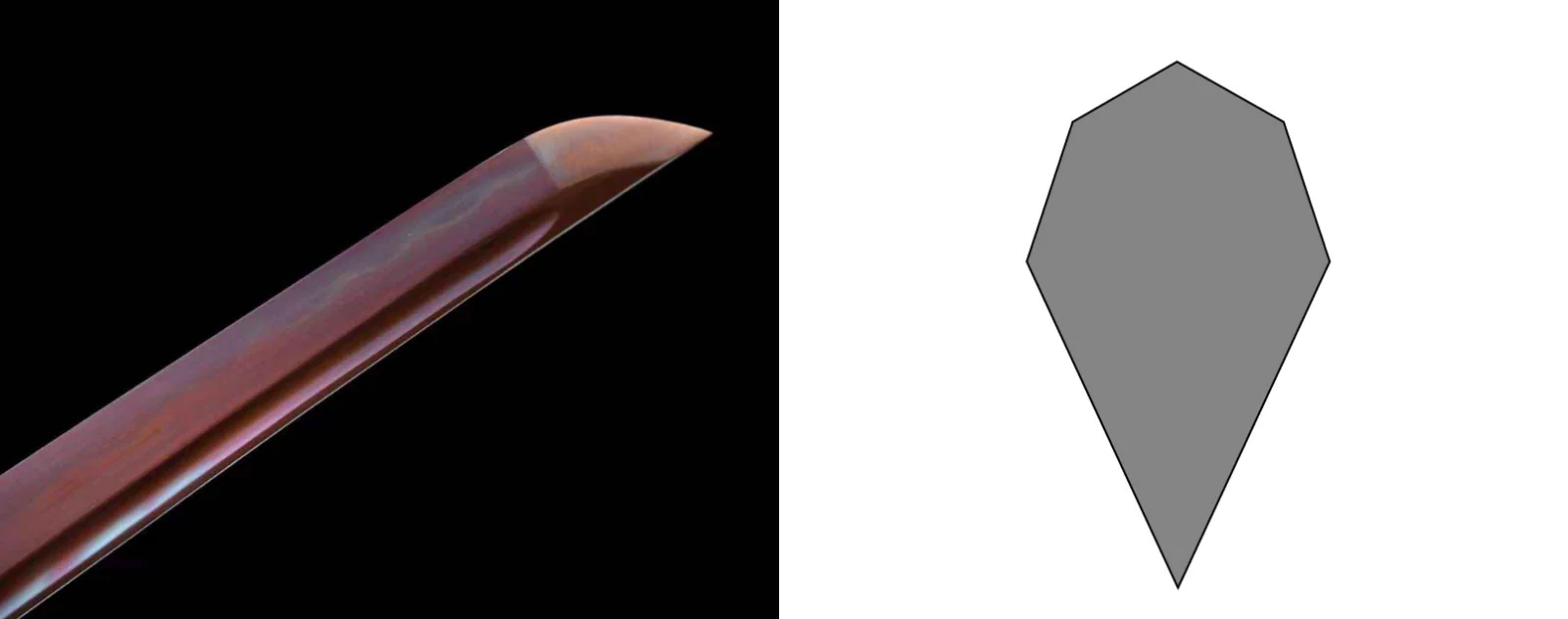 Katana av Maru-stål